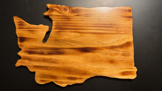 ANY STATE, Handcrafted State Wooden Wall Plaque - Rustic Home Decor (Size:Approx 18" longest side) $39.95